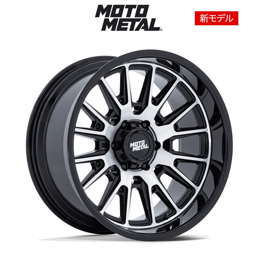 トヨタ ランドクルーザー用 モトメタル テクトン 20x9J ET 20 フロント、リア グロスブラック マシンドフェイス ホイール４本セット　Fuel TEKTON 20X9 6X5.5 106 +20 G-BLK-MCH (消費税、送料込み)