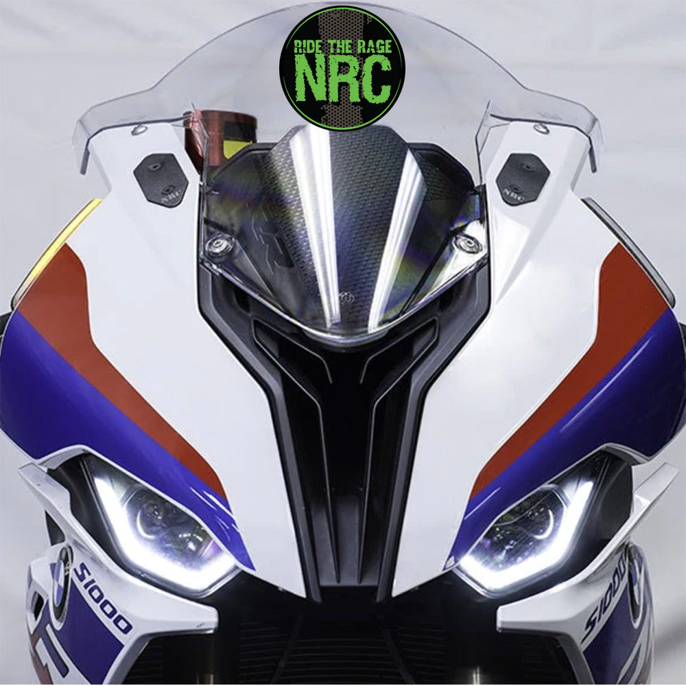 ２０２０年から現行年式モデル&nbsp;ＢＭＷ Ｓ１０００ＲＲ用 NRC ニューレイジサイクル LEDフロントターンシグナルキット (ミラーカバー付き) BMW S1000RR FRONT TURN SIGNALS (2020-PRESENT)&nbsp;(送料無料)