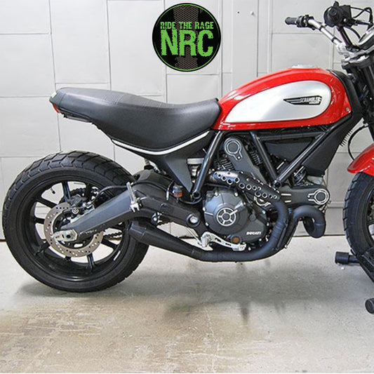 ＤＵＣＡＴＩ スクランブラー用 NRC ニューレイジサイクル スリップオン エキゾースト DUCATI SCRAMBLER SLIP ON EXHAUST (送料無料)