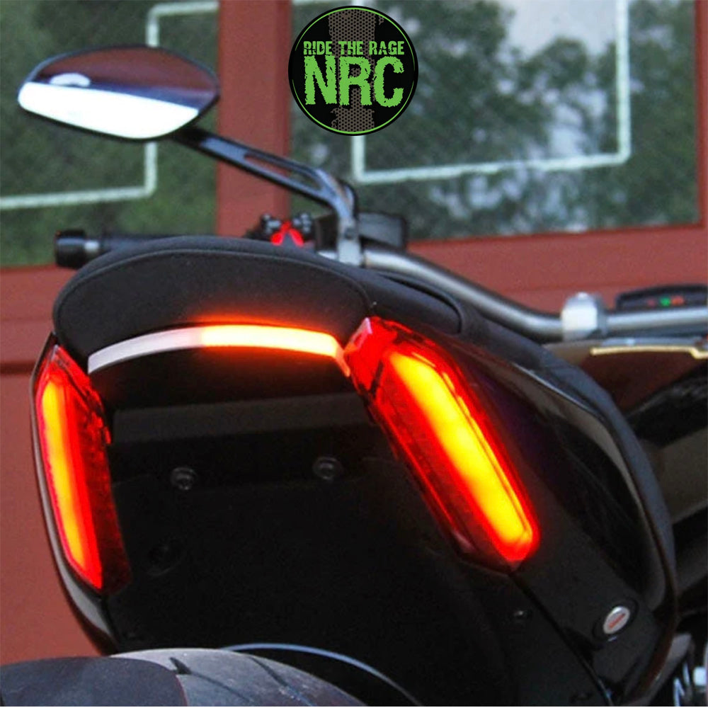 ２０１６年から現行年式モデル ＤＵＣＡＴＩ Ｘディアベル用 NRC ニューレイジサイクル リアターンシグナルキット DUCATI XDIAVEL REAR TURN SIGNALS (2016 - PRESENT) (送料無料)
