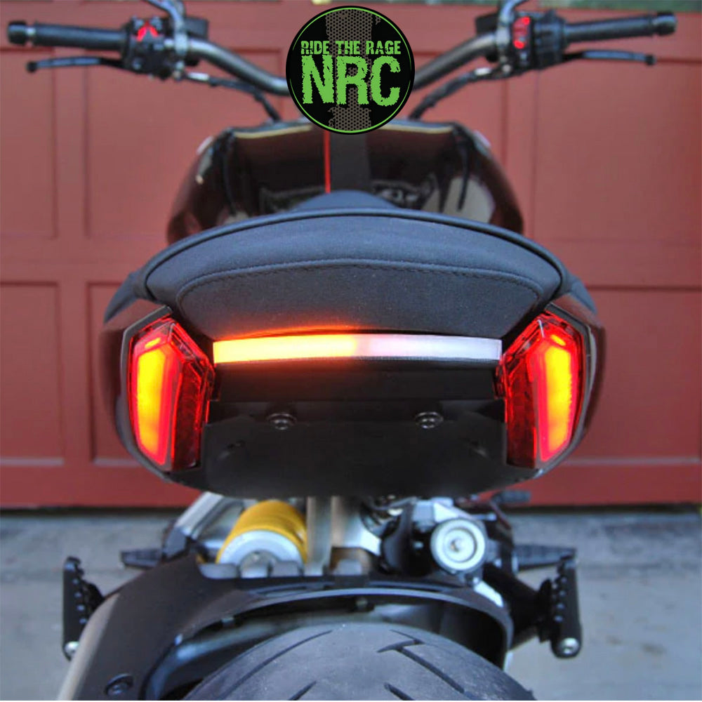 ２０１６年から現行年式モデル ＤＵＣＡＴＩ Ｘディアベル用 NRC ニューレイジサイクル リアターンシグナルキット DUCATI XDIAVEL REAR TURN SIGNALS (2016 - PRESENT) (送料無料)