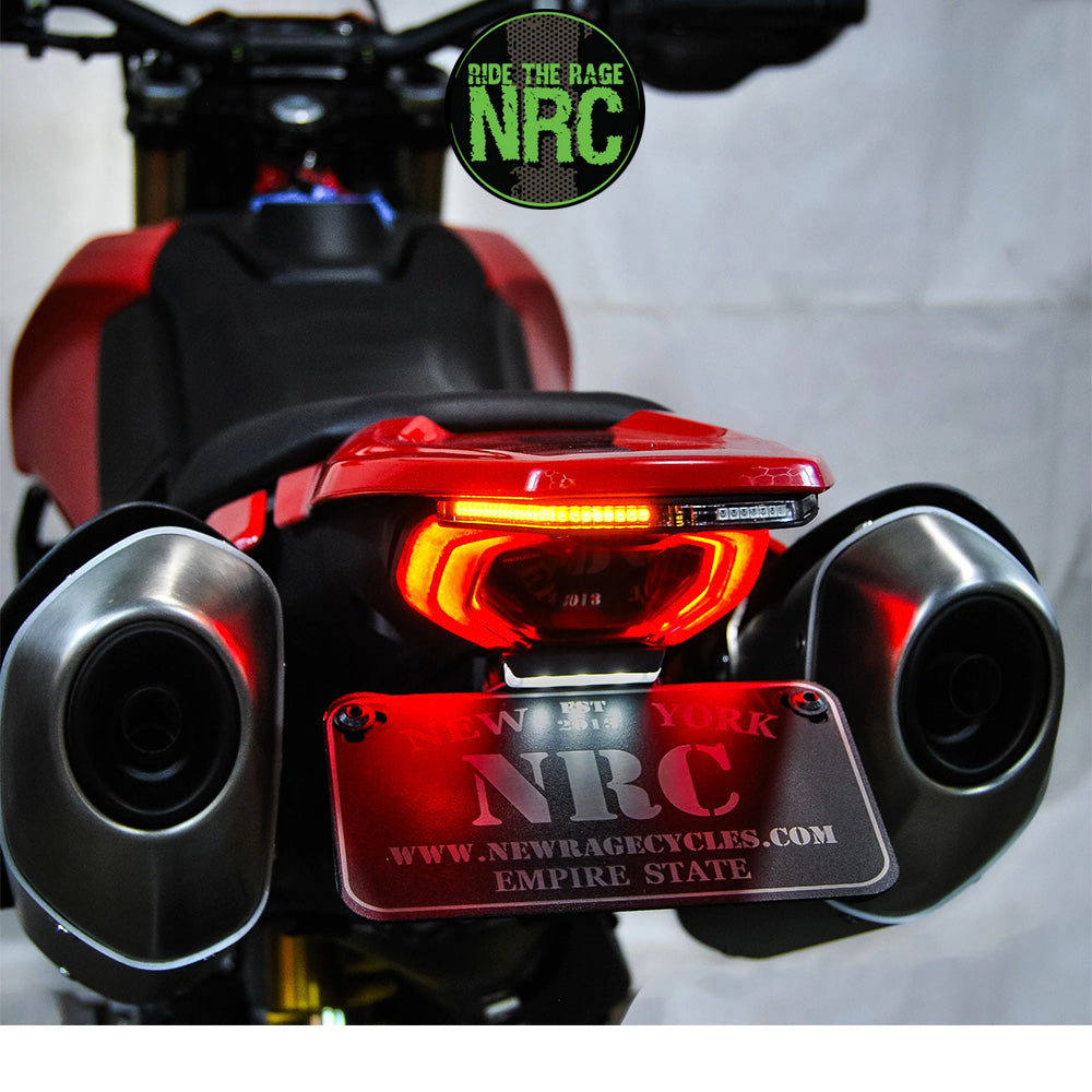 ２０２４年から現行年式モデルＤＵＣＡＴＩ ハイパーモタード６９８モノ ＲＶＥ用 NRC ニューレイジサイクル フェンダーエリミネーターキット DUCATI HYPERMOTARD 698 FENDER ELIMINATOR (2024-PRESENT) (送料無料)
