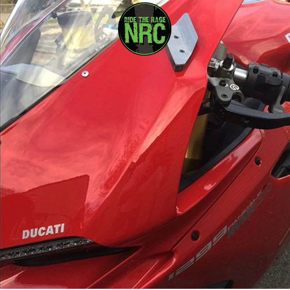 ２０１６年から２０１９年式モデル ＤＵＣＡＴＩ ９５９パニガーレ用 NRC ニューレイジサイクル LEDフロントターンシグナルキット DUCATI 959 PANIGALE MIRROR BLOCK OFF TURN SIGNALS (2016 - 2019) (送料無料)