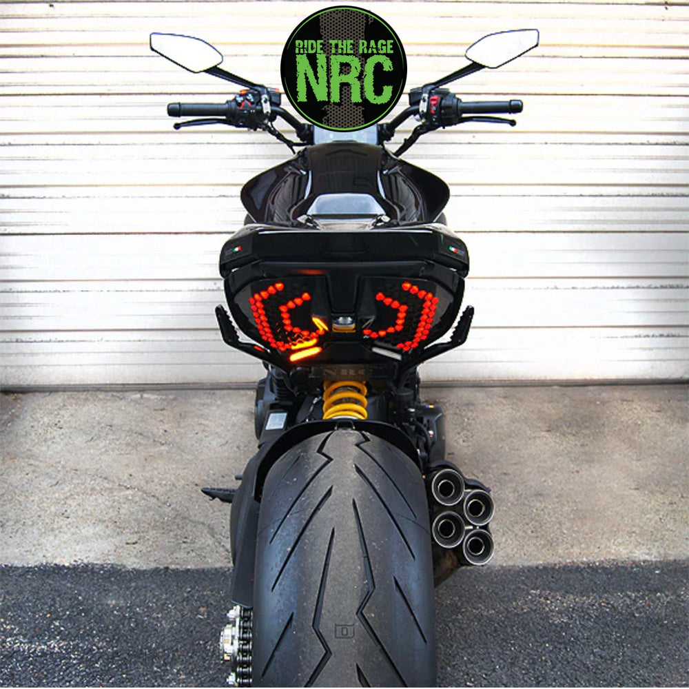 ２０２３年から現行年式モデルＤＵＣＡＴＩ ディアベルＶ４用 NRC ニューレイジサイクル フェンダーエリミネーターキット DUCATI DIAVEL V4 FENDER ELIMINATOR (2023 - PRESENT) (送料無料)