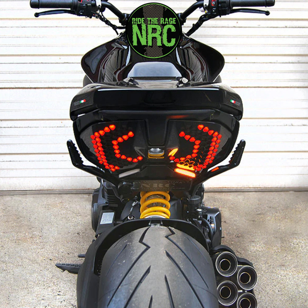 ２０２３年から現行年式モデルＤＵＣＡＴＩ ディアベルＶ４用 NRC ニューレイジサイクル フェンダーエリミネーターキット DUCATI DIAVEL V4 FENDER ELIMINATOR (2023 - PRESENT) (送料無料)