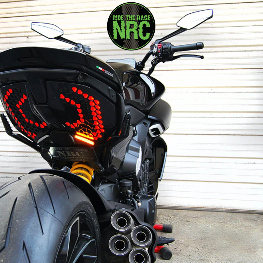 ２０２３年から現行年式モデルＤＵＣＡＴＩ ディアベルＶ４用 NRC ニューレイジサイクル フェンダーエリミネーターキット DUCATI DIAVEL V4 FENDER ELIMINATOR (2023 - PRESENT) (送料無料)