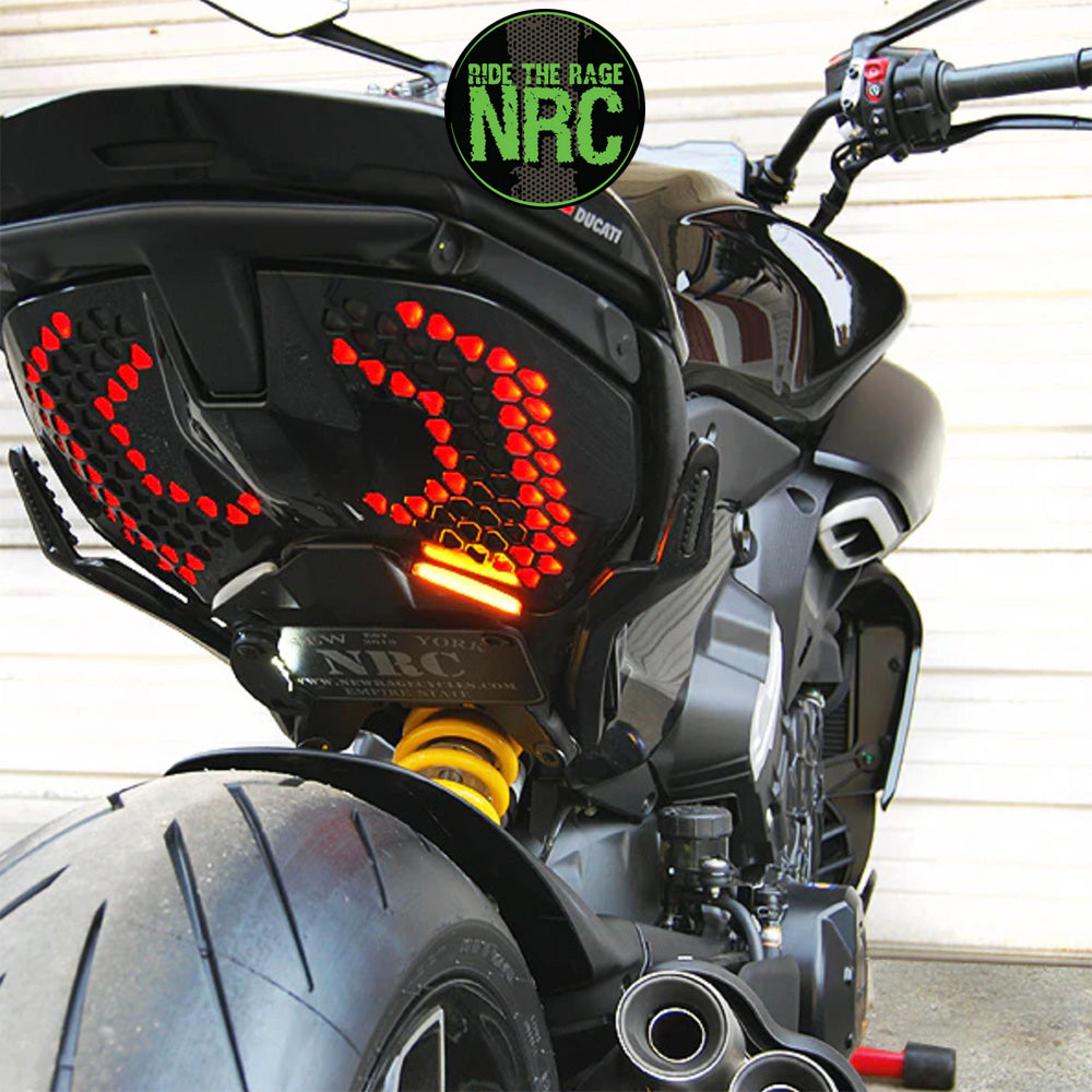 ２０２３年から現行年式モデルＤＵＣＡＴＩ ディアベルＶ４用 NRC ニューレイジサイクル フェンダーエリミネーターキット DUCATI DIAVEL V4 FENDER ELIMINATOR (2023 - PRESENT) (送料無料)