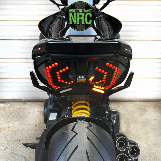２０２３年から現行年式モデルＤＵＣＡＴＩ ディアベルＶ４用 NRC ニューレイジサイクル フェンダーエリミネーターキット DUCATI DIAVEL V4 FENDER ELIMINATOR (2023 - PRESENT) (送料無料)