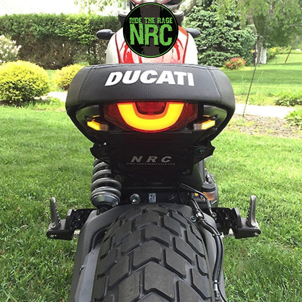 ２０１５年から２０１７年式モデルＤＵＣＡＴＩ スクランブラーフルスロットル用 NRC ニューレイジサイクル フェンダーエリミネーターキット DUCATI SCRAMBLER CLASSIC/ICON/FULL THROTTLE/URBAN ENDURO FENDER ELIMINATOR KIT (2015 - 2017) (送料無料)