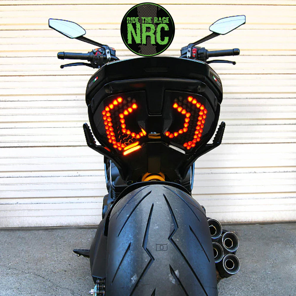 ２０２３年から現行年式モデル ＤＵＣＡＴＩ ディアベルＶ４用 NRC ニューレイジサイクル リアターンシグナルキット DUCATI DIAVEL V4 REAR TURN SIGNALS (2023 - PRESENT) (送料無料)