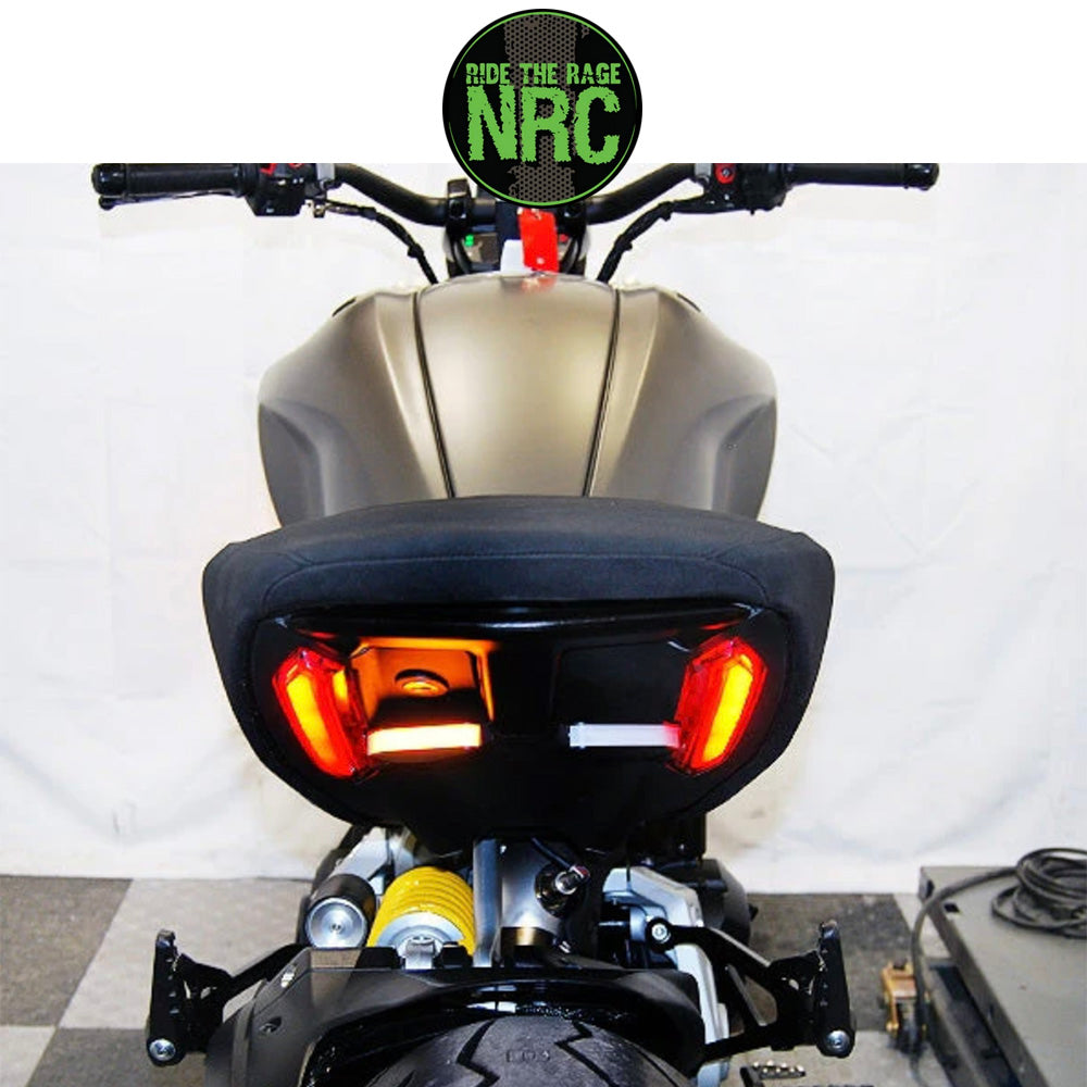 ２０１９年から現行年式モデル ＤＵＣＡＴＩ ディアベル１２６０用 NRC ニューレイジサイクル リアターンシグナルキット DUCATI DIAVEL 1260 REAR TURN SIGNALS (2019 - PRESENT) (送料無料)