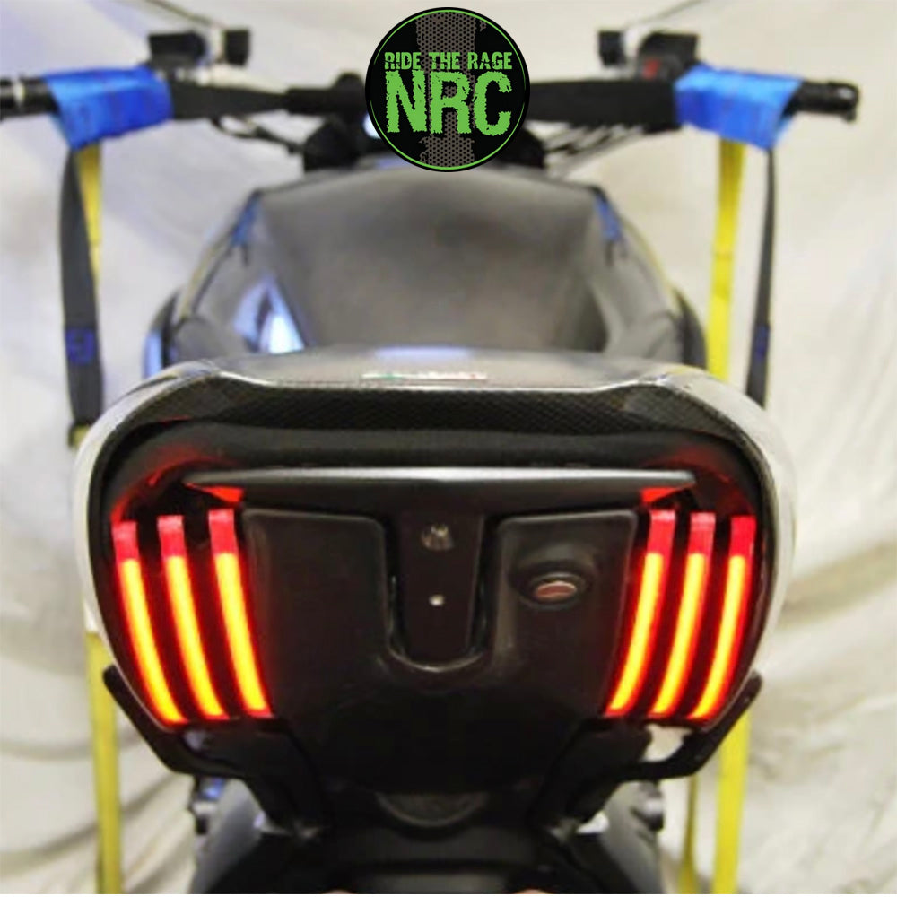 ２０１０年から２０１９年式モデル ＤＵＣＡＴＩ ディアベル用 NRC ニューレイジサイクル リアターンシグナルキット EUモデル DUCATI DIAVEL REAR TURN SIGNALS (2010 - 2019) (送料無料)