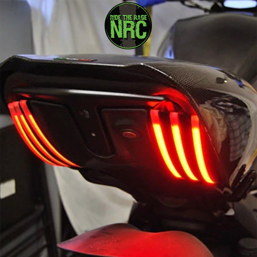 ２０１０年から２０１９年式モデル ＤＵＣＡＴＩ ディアベル用 NRC ニューレイジサイクル リアターンシグナルキット EUモデル DUCATI DIAVEL REAR TURN SIGNALS (2010 - 2019) (送料無料)