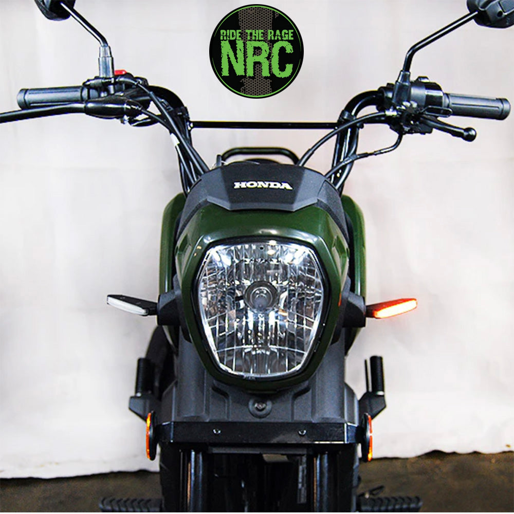 ２０２２年から現行年式モデル ホンダ ＮＡＶＩ１１０用 NRC ニューレイジサイクル LEDフロントターンシグナルキット HONDA NAVI FRONT TURN SIGNALS (2022-PRESENT) (送料無料)