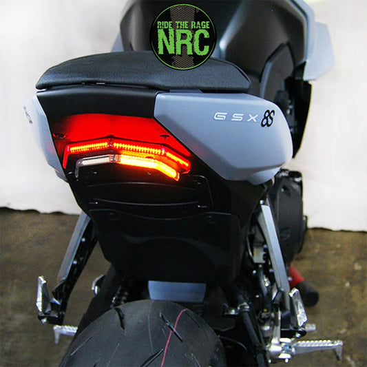 ２０２３年から現行年式モデル スズキＧＳＸ－８Ｒ用 NRC ニューレイジサイクル フェンダーエリミネーターキット SUZUKI GSX-8S/R FENDER ELIMINATOR (2023 - PRESENT) (送料無料)