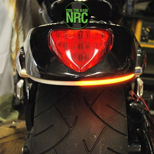 ２００６年から現行年式モデル スズキ ブルバードＭ１０９Ｒ用 NRC ニューレイジサイクル リアターンシグナルキット (ターンシグナル：オレンジ色、ブレーキライト：赤色) SUZUKI M109R REAR LED TURN SIGNALS (2006 - PRESENT) (送料無料)