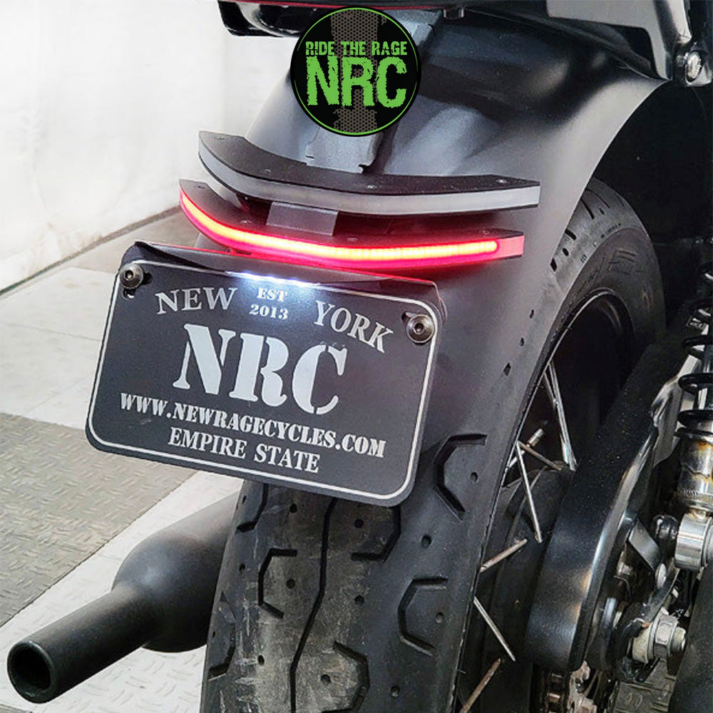 ２０１７年から現行年式モデル ＴＲＩＵＭＰＨ ボンネビルＴ１００用 NRC ニューレイジサイクル フェンダーエリミネーターキット TRIUMPH BONNEVILLE T100 / T120 INTEGRATED TAIL LIGHT (2017-PRESENT) (送料無料)