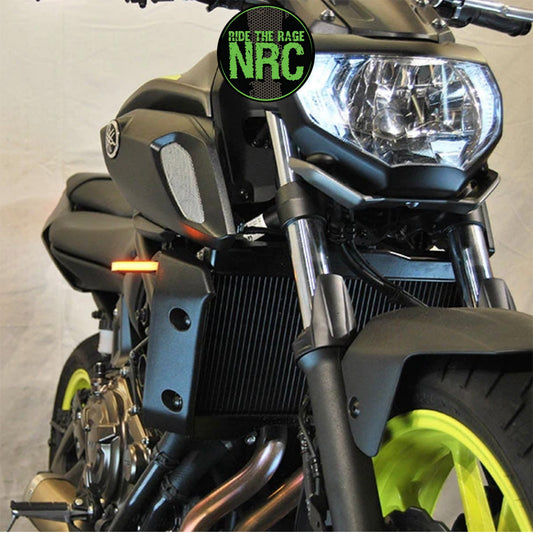 ２０２１年から現行年式モデル ヤマハ ＭＴ－０７用 NRC ニューレイジサイクル LEDフロントターンシグナルキット YAMAHA MT-07 FRONT TURN SIGNALS (2018 - 2024) (送料無料)