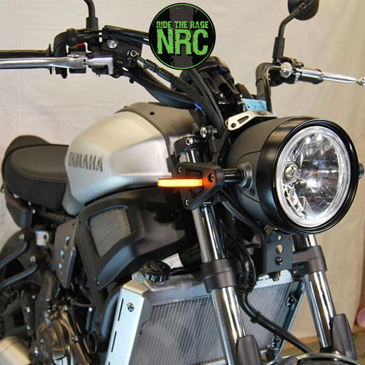２０１６年から２０２１年式モデル ヤマハ ＸＳＲ７００用 NRC ニューレイジサイクル LEDフロントターンシグナルキット YAMAHA XSR 700 FRONT TURN SIGNALS ( 2016 - PRESENT) (送料無料)
