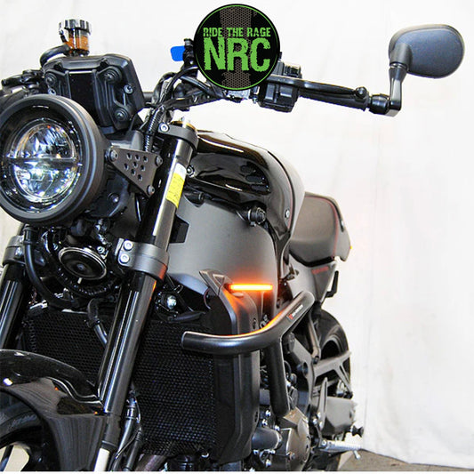 ２０２２年から現行年式モデル ヤマハ ＸＳＲ９００用 NRC ニューレイジサイクル LEDフロントターンシグナルキット YAMAHA XSR 900 FRONT TURN SIGNALS (2022-PRESENT) (送料無料)