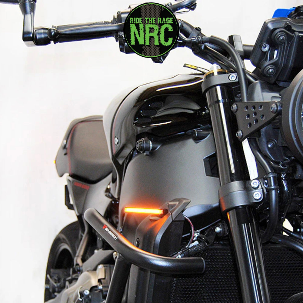 ２０２２年から現行年式モデル ヤマハ ＸＳＲ９００用 NRC ニューレイジサイクル LEDフロントターンシグナルキット YAMAHA XSR 900 FRONT TURN SIGNALS (2022-PRESENT) (送料無料)