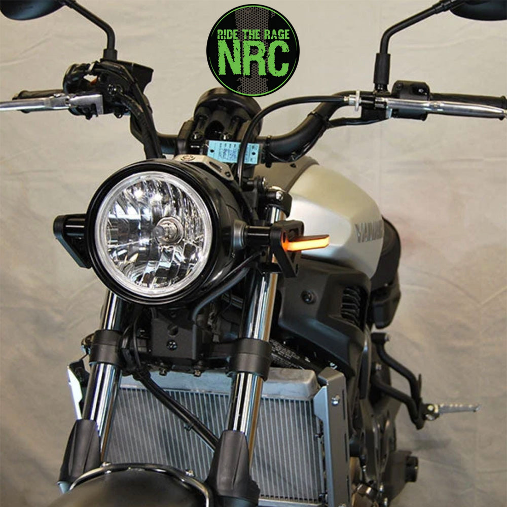 ２０１６年から２０２１年式モデル ヤマハ ＸＳＲ７００用 NRC ニューレイジサイクル LEDフロントターンシグナルキット YAMAHA XSR 700 FRONT TURN SIGNALS ( 2016 - PRESENT) (送料無料)