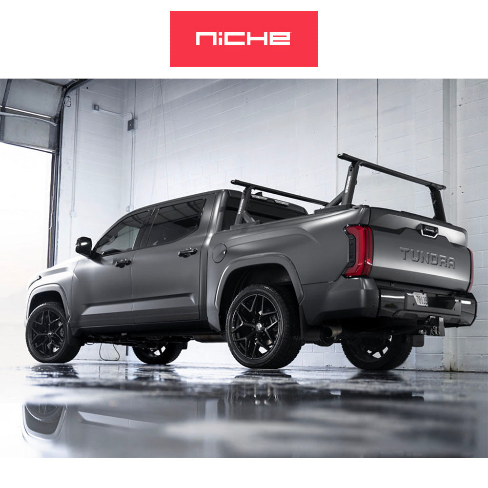 トヨタ ランドクルーザー用 ニッチ ヴァイス SUV 20x9J ET 30 フロント、リア グロスブラック ホイール４本セット　Niche VICE SUV 20X9 6X5.5 106.1 BL +30 (消費税、送料込み)