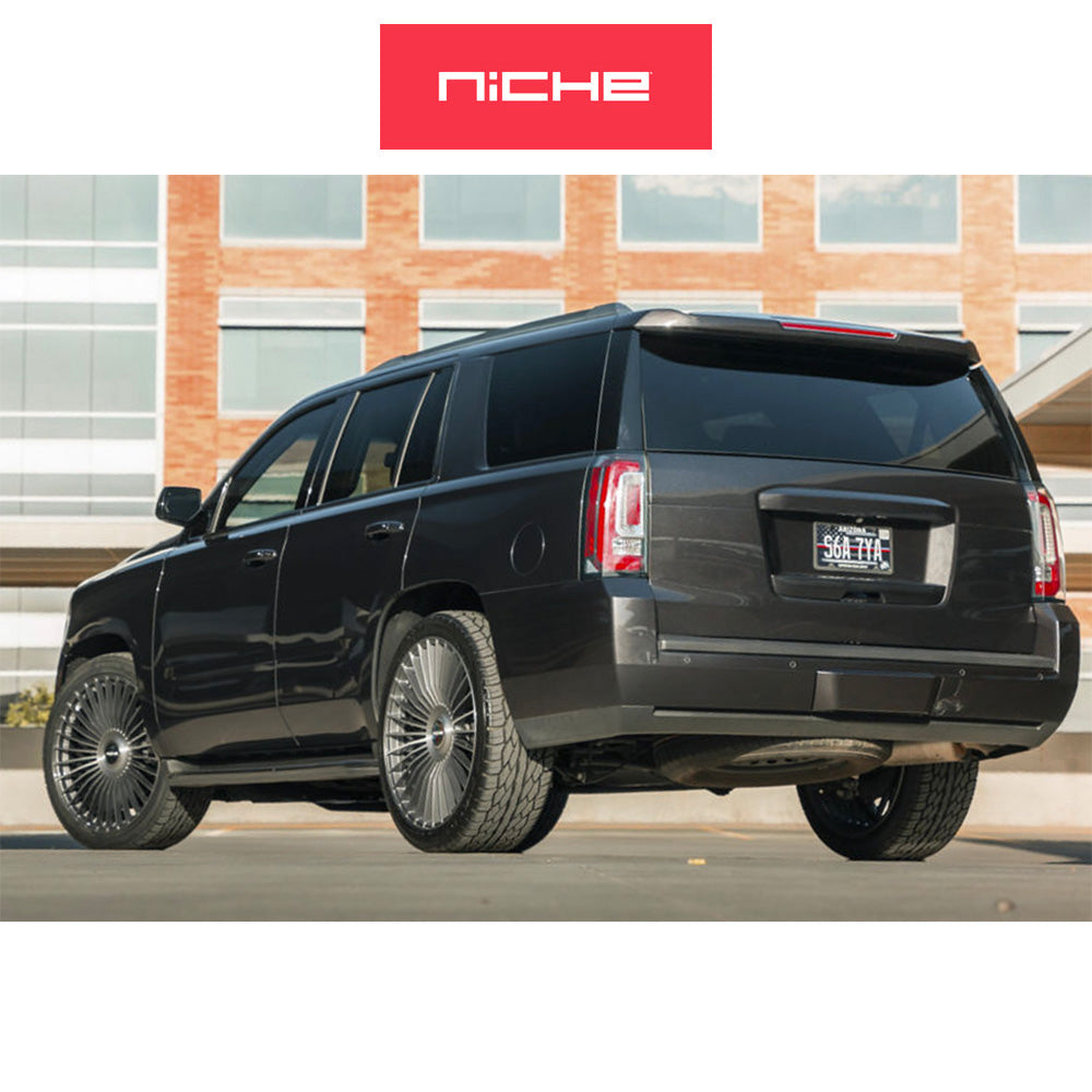 テスラモデル３用 ニッチ セリーン 20x9J ET 35 フロント、リア グロスチタンブラッシュド フリーフォームホイール４本セット (消費税、送料込み)