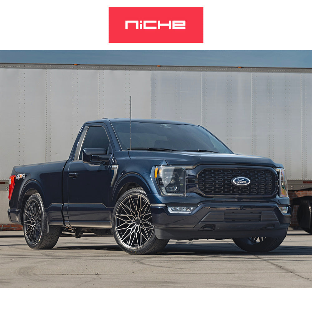 トヨタ ランドクルーザー用  ニッチ カラブリア６ 20x9.5J ET 30 フロント、リア マットブラック マシンド ダークティント ホイール４本セット　Niche CALABRIA 6 20X9.5 6X5.5 106 +30 MBLK-DT (消費税、送料込み)