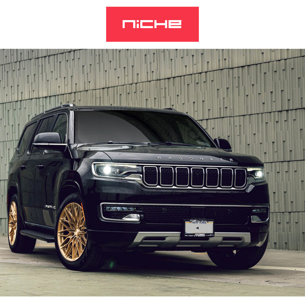 トヨタ ランドクルーザー用  ニッチ カラブリア６ 20x9.5J ET 30 フロント、リア プラチナブロンズ ホイール４本セット　Niche CALABRIA 6 20X9.5 6X5.5 106 +30 PLT-BNZ (消費税、送料込み)