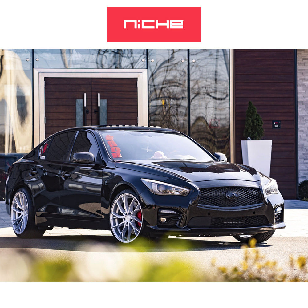 テスラモデルＹ用 ニッチ ノヴァラ 20x10.5J ET 40 フロント、リア シルバー ホイール４本セット　Niche NOVARA 20X10.5 5X4.5 72 SL +40 (消費税、送料込み)