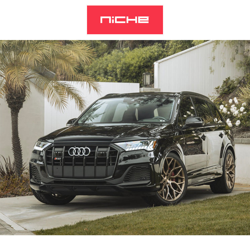 テスラモデルＹ用 ニッチ マザンティ 19x9.5J ET 35 フロント、リア ブロンズブラッシュド ホイール４本セット Niche MAZZANTI 19X9.5 5X4.5 72 BZBR 35MM (消費税、送料込み)