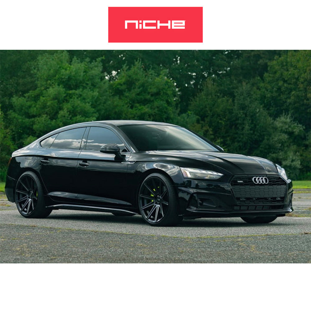 テスラモデルＹ用 ニッチ ティフォシ 20x10.5J ET 40 フロント、リア マットブラック ホイール４本セット　Niche 20X10.5 TIFOSI 5X114.3 BD 7.34 72 40MM (消費税、送料込み)