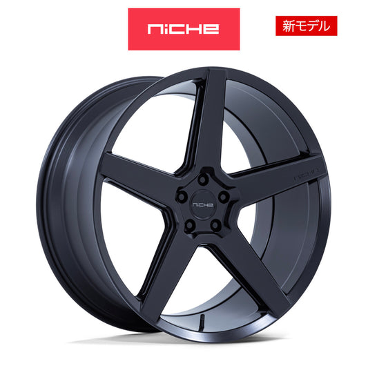 レクサス ＲＸ用 ニッチ モデナ 20x9J ET 35 フロント、リア マットブラック ホイール４本セット　Niche MODENA 20X9 5X4.5 72 +35 M-BLK (消費税、送料込み)
