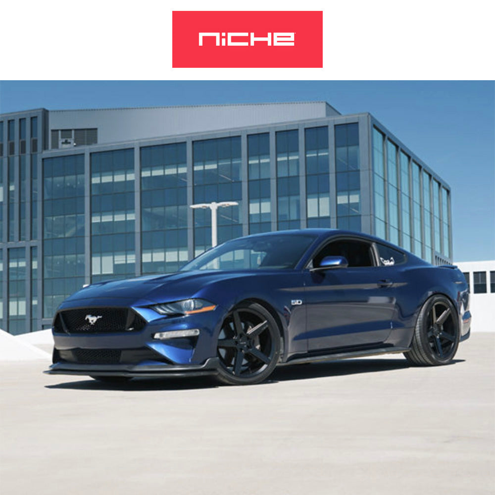 レクサス ＲＸ用 ニッチ モデナ 20x9J ET 35 フロント、リア マットブラック ホイール４本セット　Niche MODENA 20X9 5X4.5 72 +35 M-BLK (消費税、送料込み)