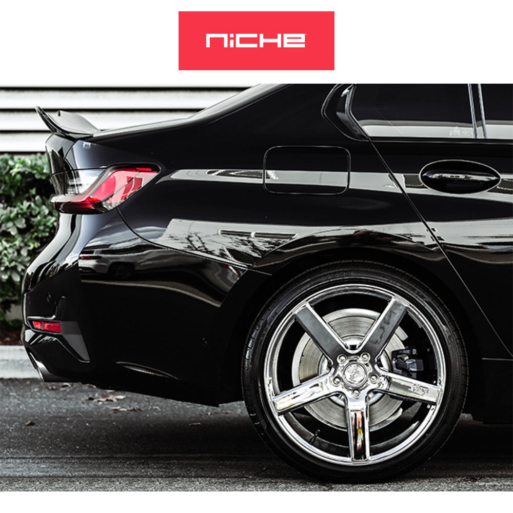 ＢＭＷ ３シリーズ用 ニッチ ミラン 20x8.5J ET 34 フロント、リア クローム ホイール４本セット (消費税、送料込み)