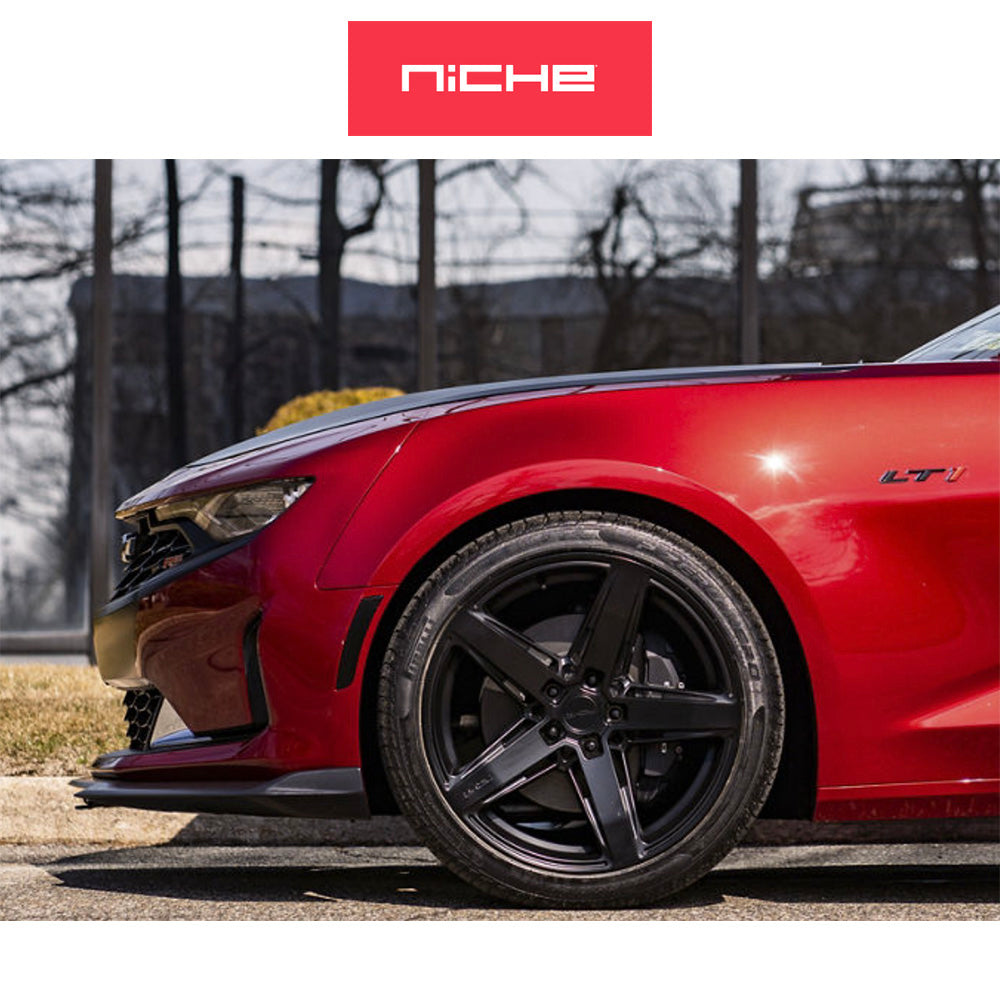 トヨタ ＧＲ８６(Toyota GR86)用  ニッチ テラモ 18x8J ET 30 フロント&リア マットブラック ホイール４本セット Niche TERAMO 18X8 5X100 66 BD +30 (送料無料)
