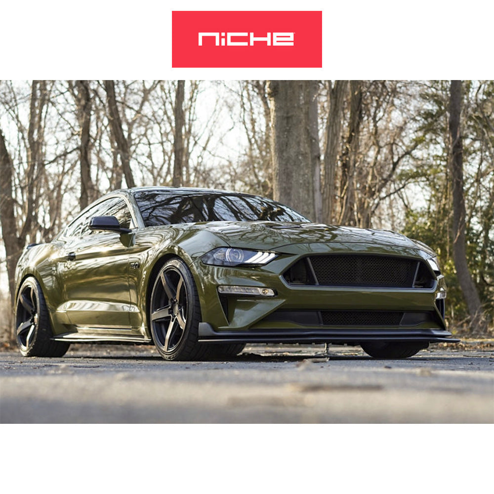 ホンダ シビック　タイプＲ(Honda Civic Type-R)用 ニッチ テラモ 20x9J ET 35 フロント&リア マットブラックダブルダークティント ホイール４本セット Niche TERAMO 20X9 5X120 72 MBT +35 (送料無料)