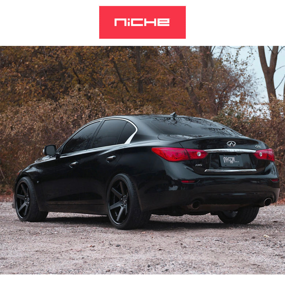 BMW X5用 ニッチ アルテア 20x9J グロスブラックマットブラック ホイール４本セット Niche Altair M192 20X9 5X112 GL-BLK-MB 38MM (送料無料)