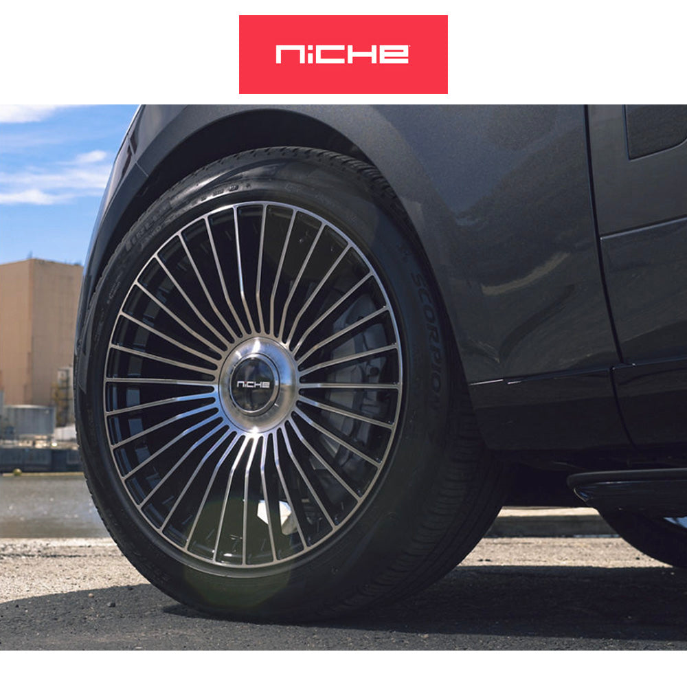 レクサス ＲＸ用 ニッチ セリーン 20x9J ET 35 フロント、リア グロスブラック マシンドフェイス フリーフォームホイール４本セット (消費税、送料込み)