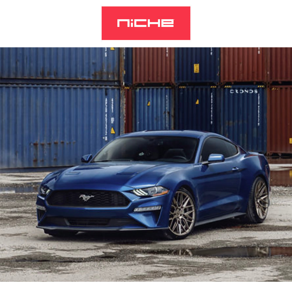 ホンダ シビック タイプＲ(Honda Civic Type-R)用 ニッチ ガマ 19x8.5J ET 35 フロント&リア マットブロンズ ホイール４本セット　Niche GAMMA 19X8.5 5X120 72 ZD +35 (消費税、送料込み)