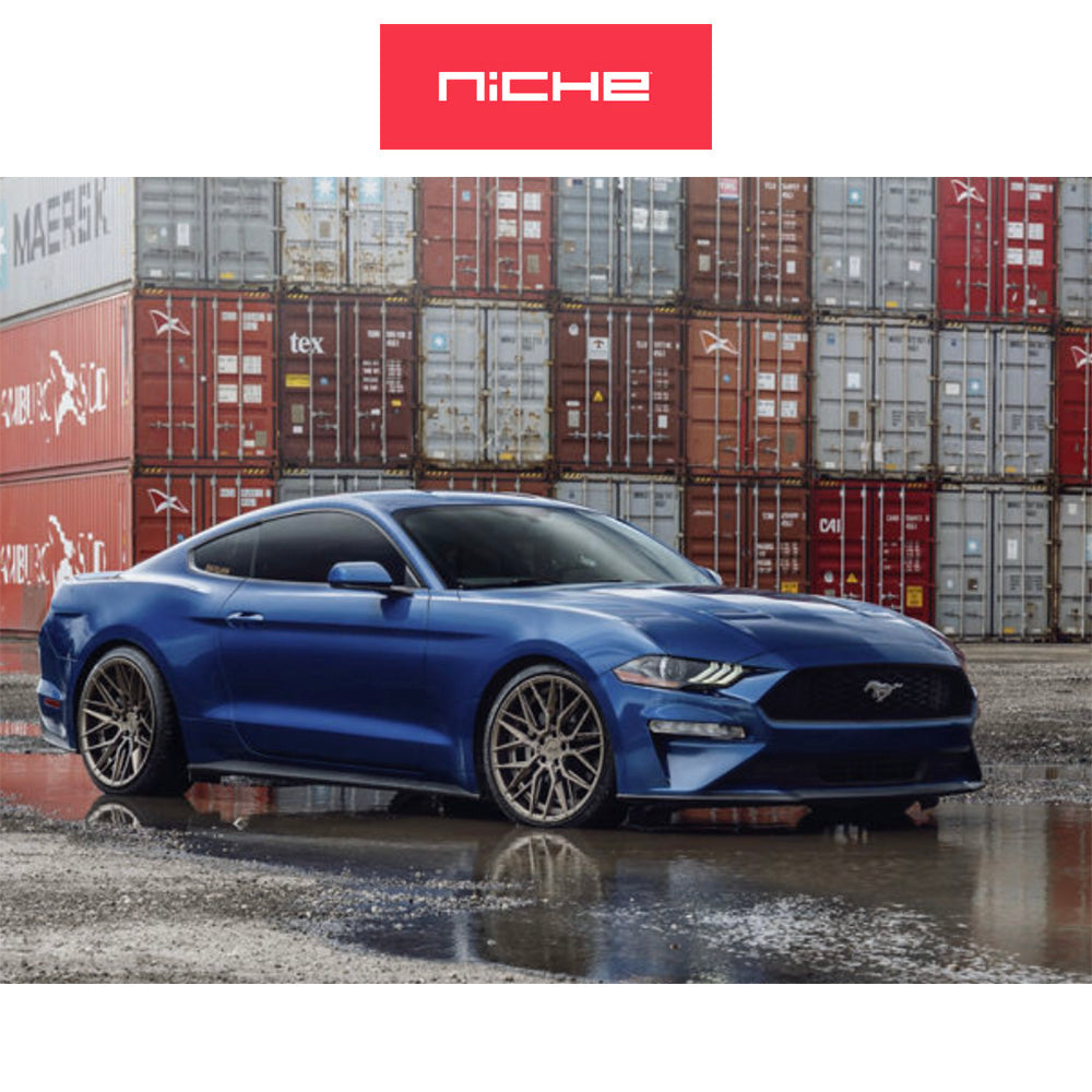 ホンダ シビック タイプＲ(Honda Civic Type-R)用 ニッチ ガマ 19x8.5J ET 35 フロント&リア マットブロンズ ホイール４本セット　Niche GAMMA 19X8.5 5X120 72 ZD +35 (消費税、送料込み)