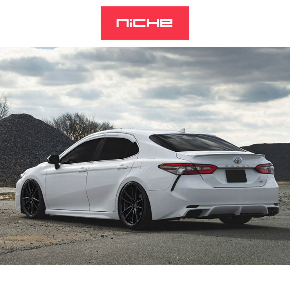 ホンダ シビック　タイプＲ(Honda Civic Type-R)用 ニッチ DFS 19x8.5J ET 35 フロント&リア グロスブラック ホイール４本セット Niche DFS 19X8.5 5X120 72 BL +35 (送料無料)