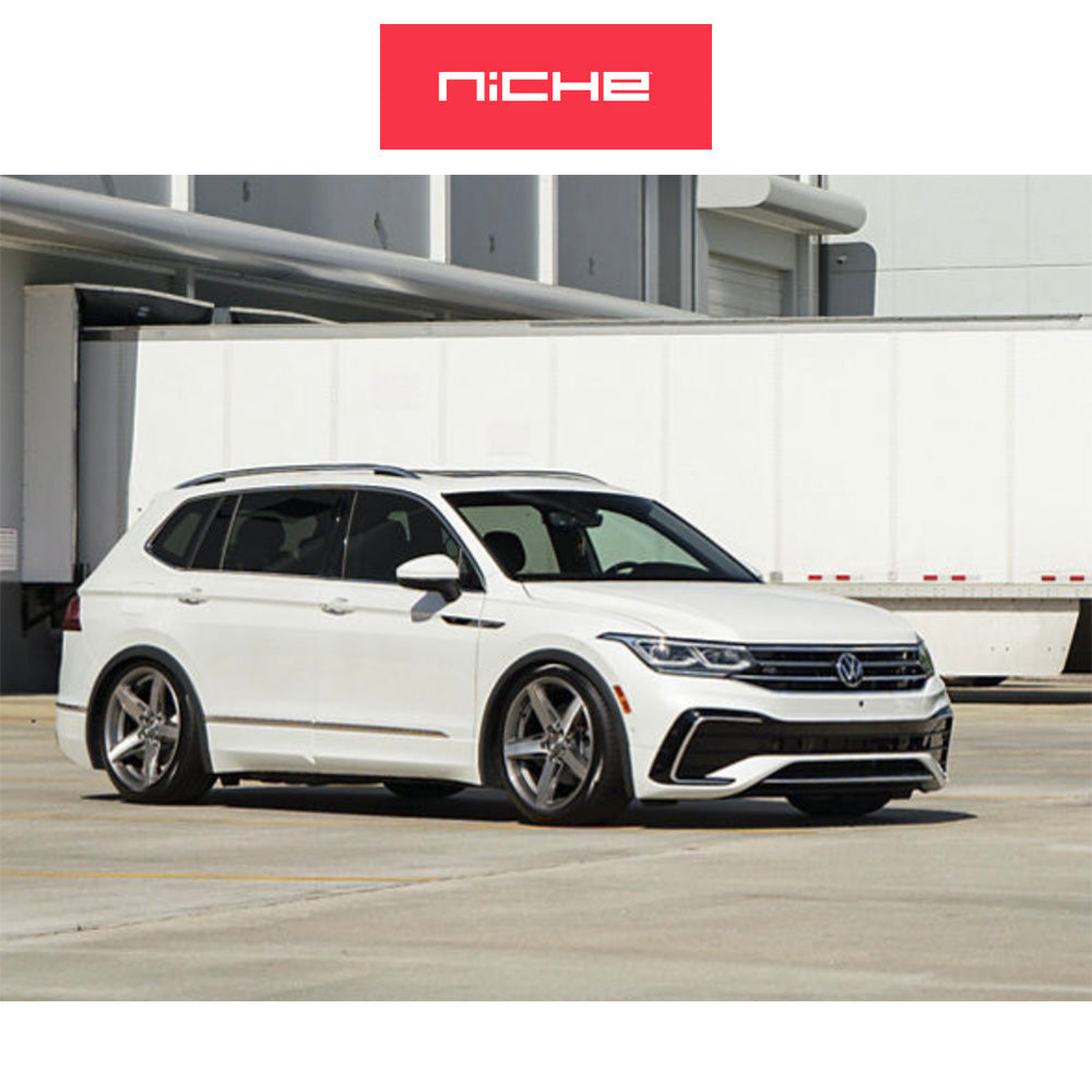 トヨタ ＧＲ８６(Toyota GR86)用  ニッチ テラモ 18x8J ET 30 フロント&リア アンスラサイトブラッシュドフェイスティントクリア ホイール４本セット Niche TERAMO TERAMO 18X8 5X100 66 GLR +30 (送料無料)