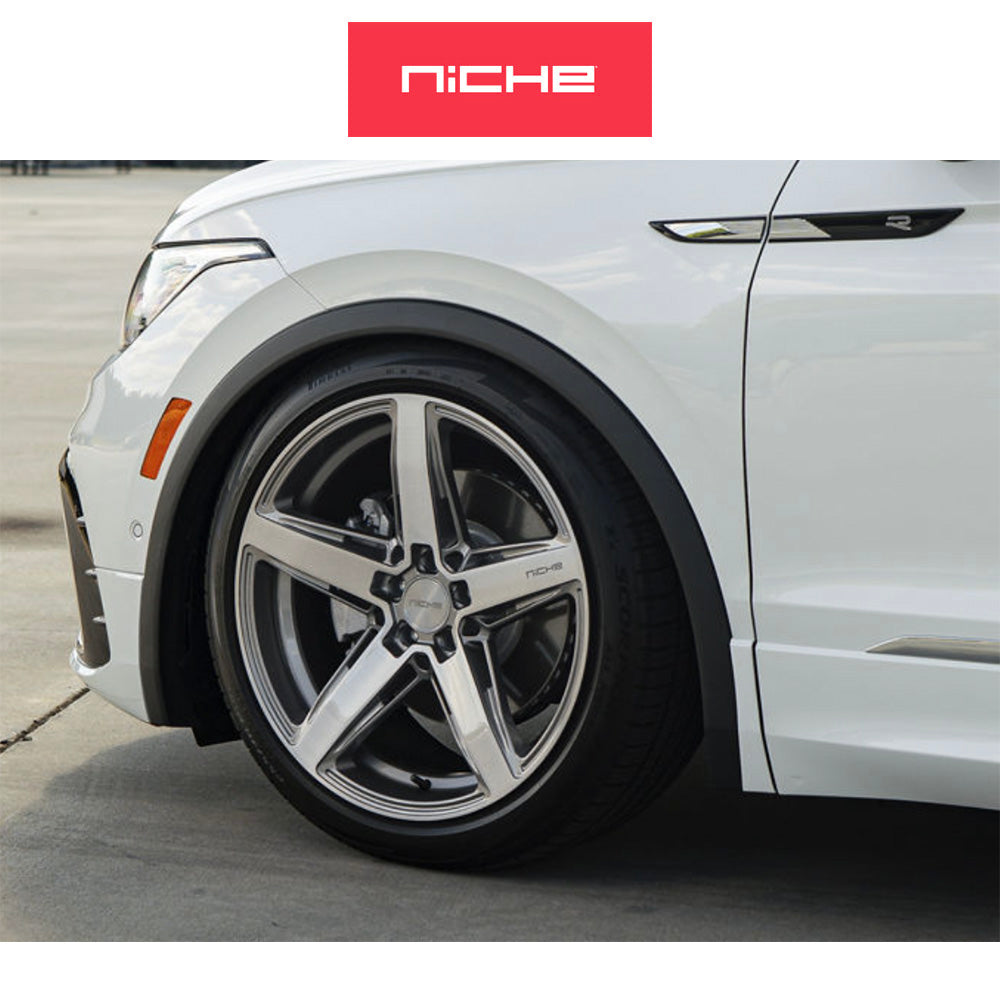 トヨタ ＧＲ８６(Toyota GR86)用  ニッチ テラモ 18x8J ET 30 フロント&リア アンスラサイトブラッシュドフェイスティントクリア ホイール４本セット Niche TERAMO TERAMO 18X8 5X100 66 GLR +30 (送料無料)