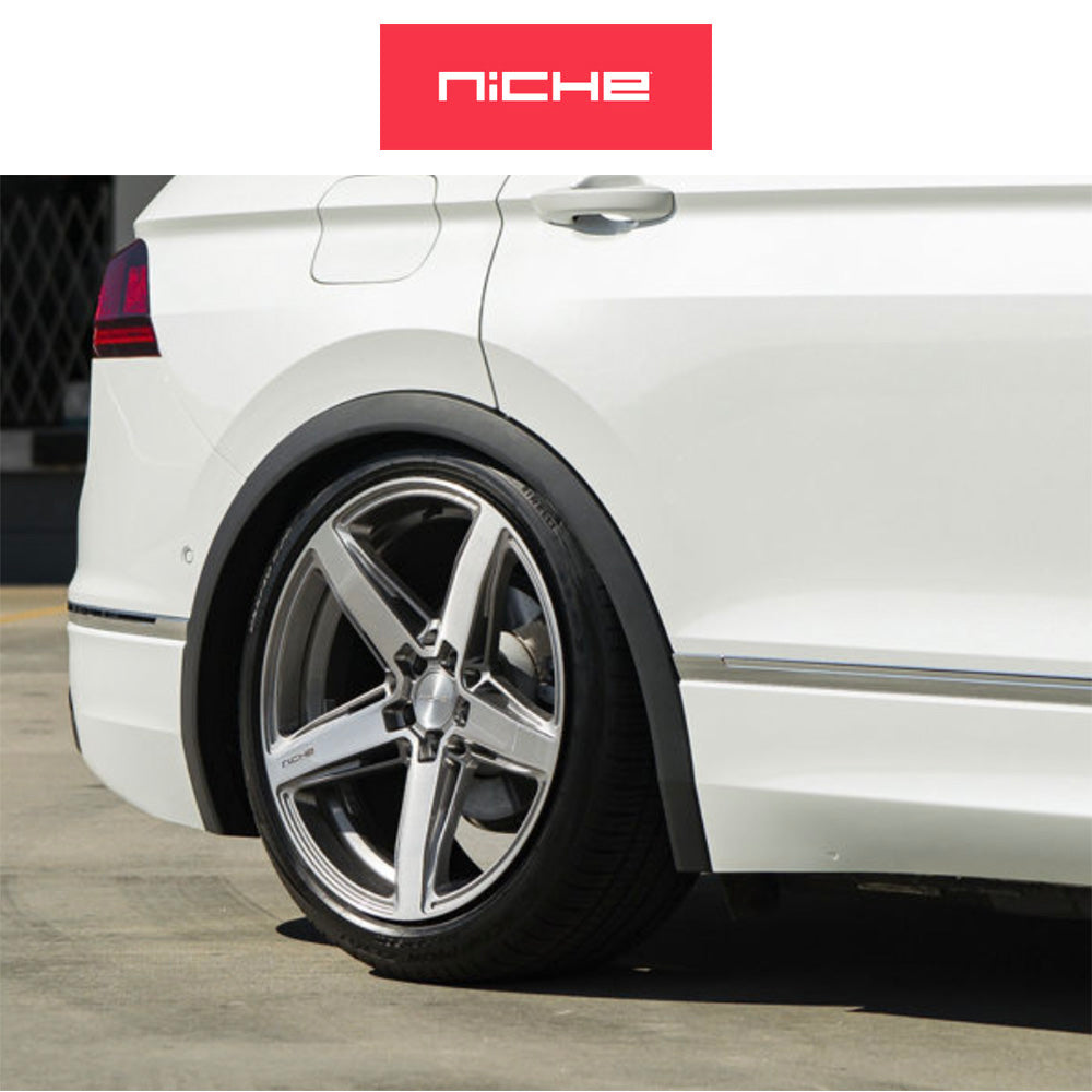 トヨタ ＧＲ８６(Toyota GR86)用  ニッチ テラモ 18x8J ET 30 フロント&リア アンスラサイトブラッシュドフェイスティントクリア ホイール４本セット Niche TERAMO TERAMO 18X8 5X100 66 GLR +30 (送料無料)