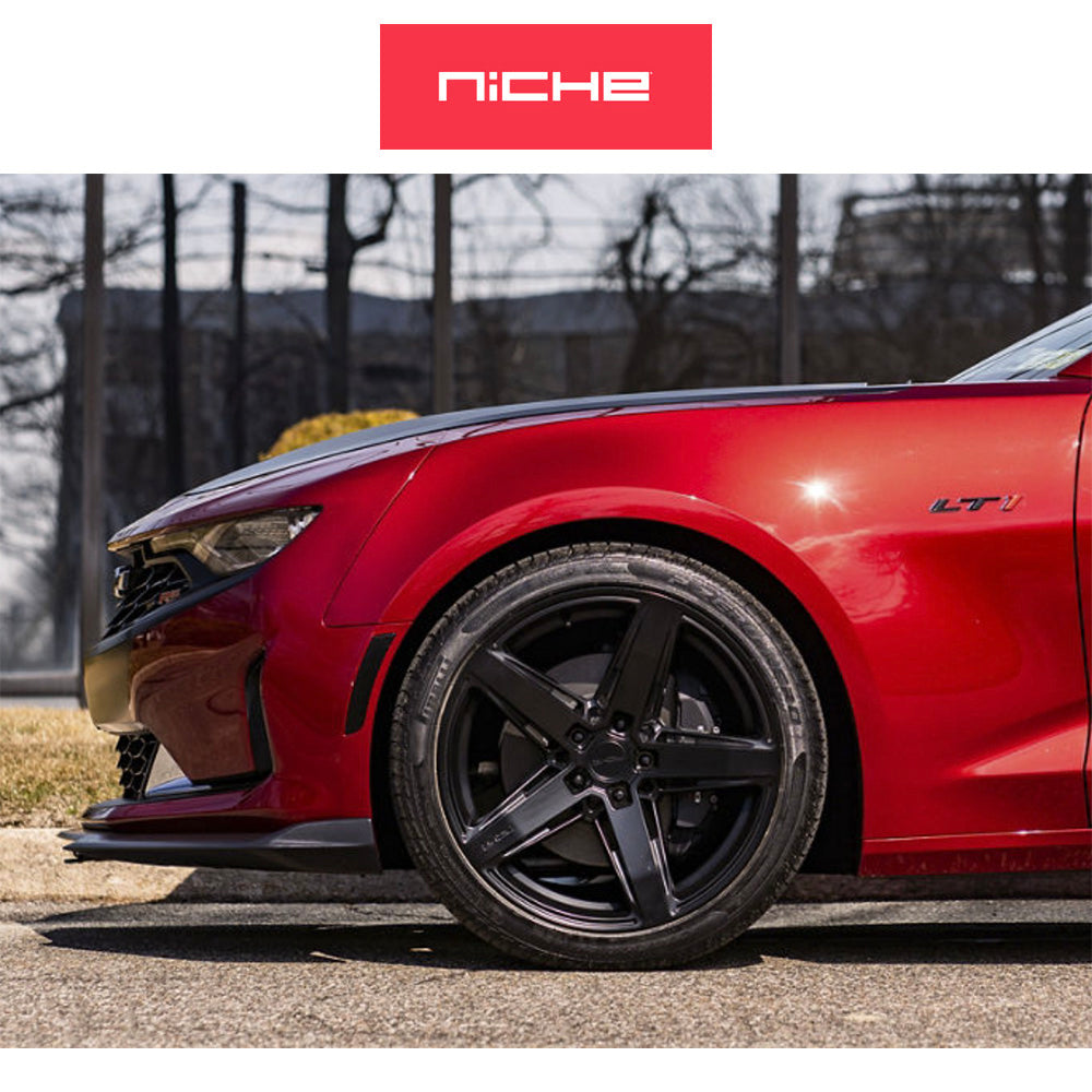 アウディ ＴＴクーペ用 ニッチ テラモ 20x9J ET 38 フロント、リア  マットブラック ホイール４本セット Niche TERAMO 20X9 5X112 66 BD +38 (消費税、送料込み)