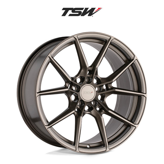 ホンダ シビック タイプＲ (Honda Civic Type-R)用 TSW ネプチューン 20x9J ET 35 フロント&リア マットブロンズ フロー成形アルミニウムホイール４本セット　TSW TW NEPTUNE 20X9 5X120 +35 76 M-BRNZ (消費税、送料込み)