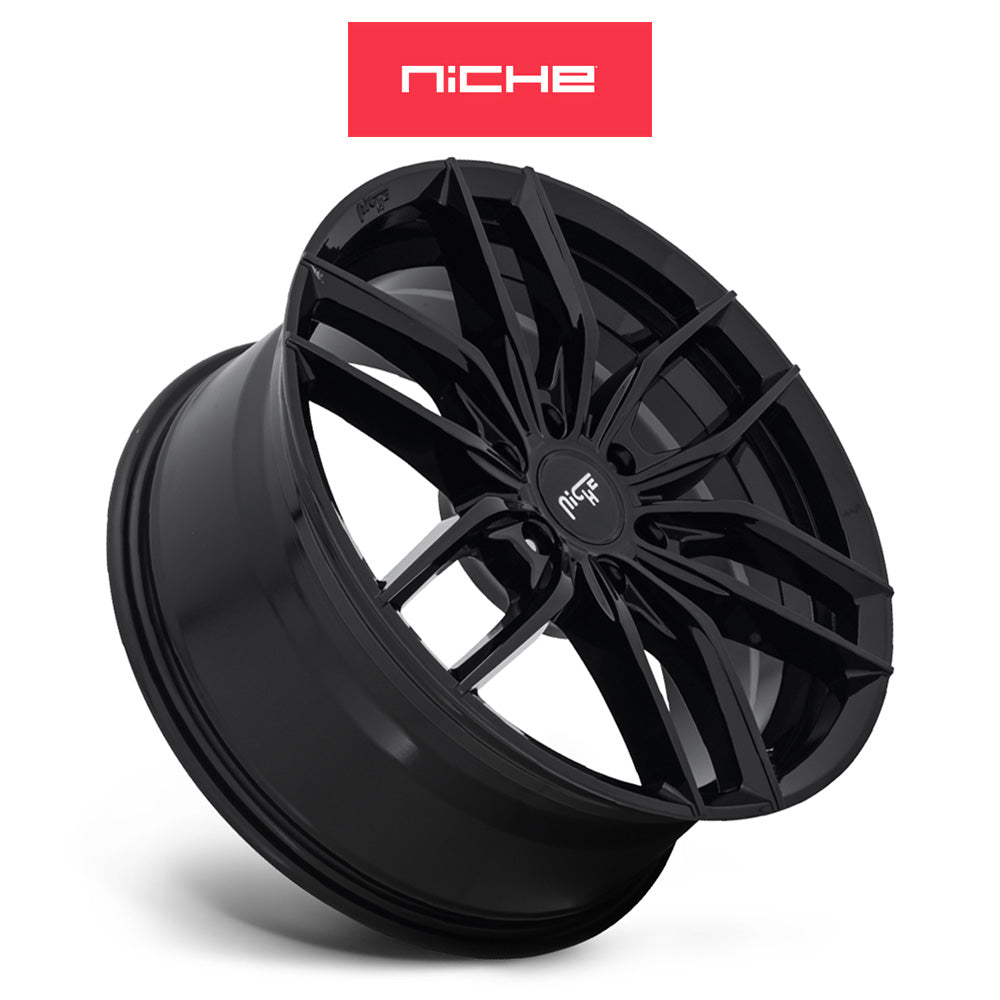 ＢＭＷ ４シリーズ用 ニッチ ヴォッソ 20x9J ET 27 フロント、リア グロスブラック ホイール４本セット (消費税、送料込み)