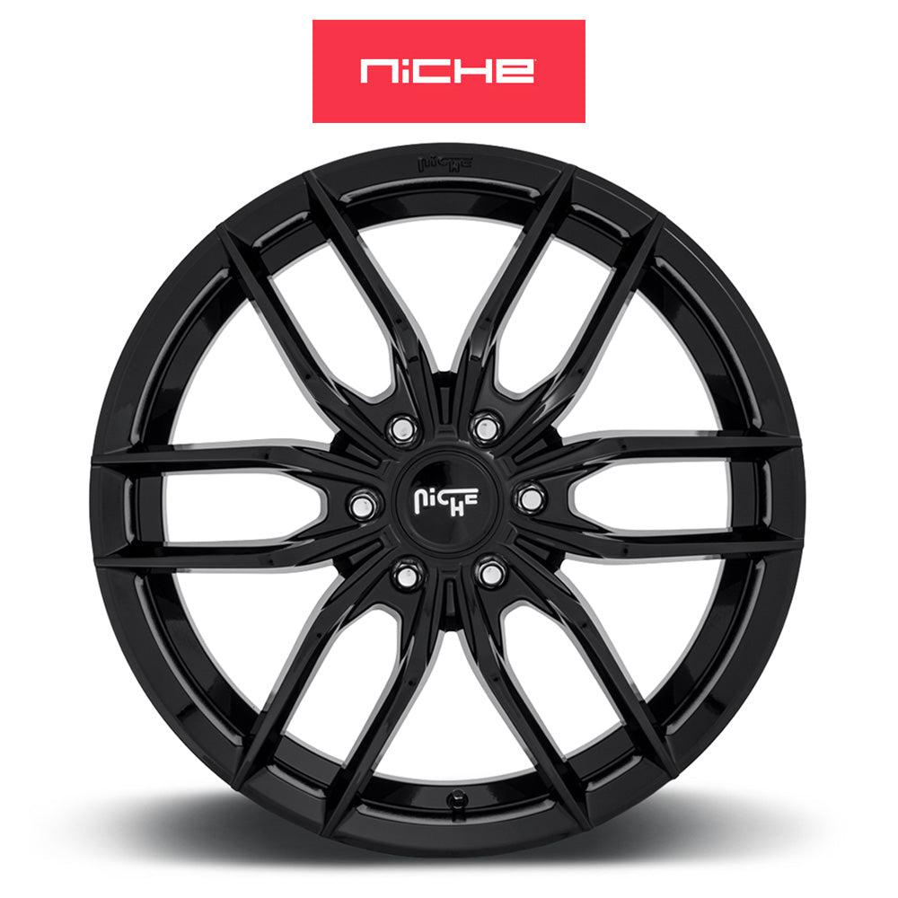 ＢＭＷ ４シリーズ用 ニッチ ヴォッソ 20x9J ET 27 フロント、リア グロスブラック ホイール４本セット (消費税、送料込み)